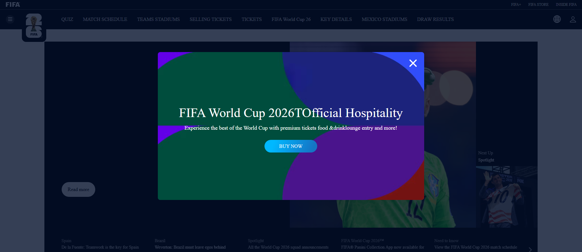 Screenshot of fifa.monster
