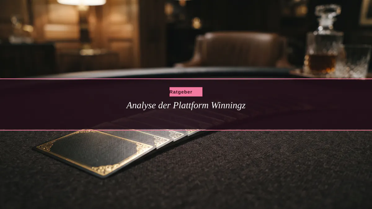 Analyse der Plattform Winningz