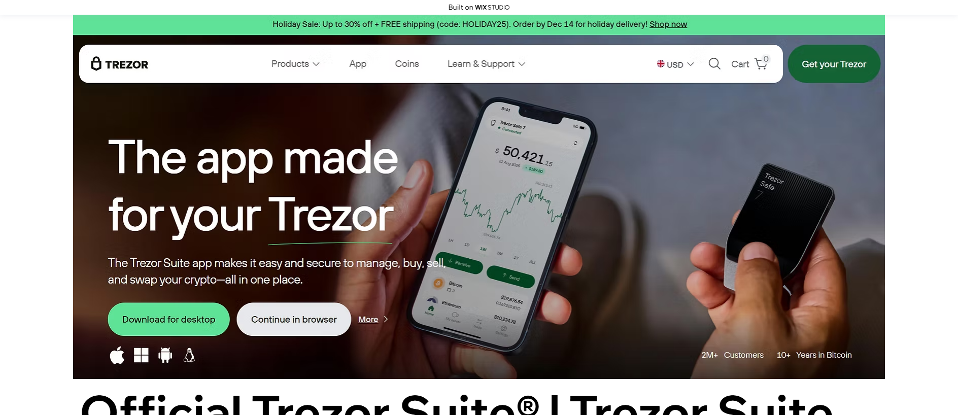 Stored capture of trexer-suites.wixstudio.com