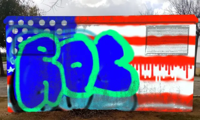 Graffiti artwork by ROCKKK