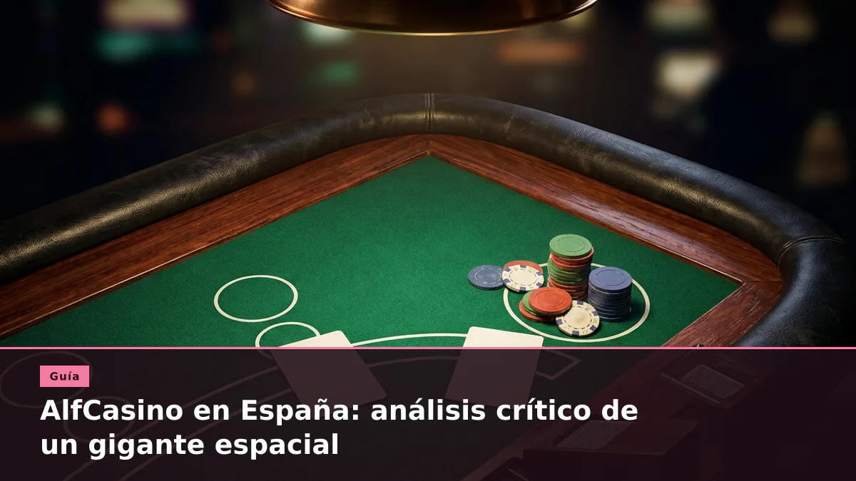AlfCasino en España: análisis crítico de un gigante espacial
