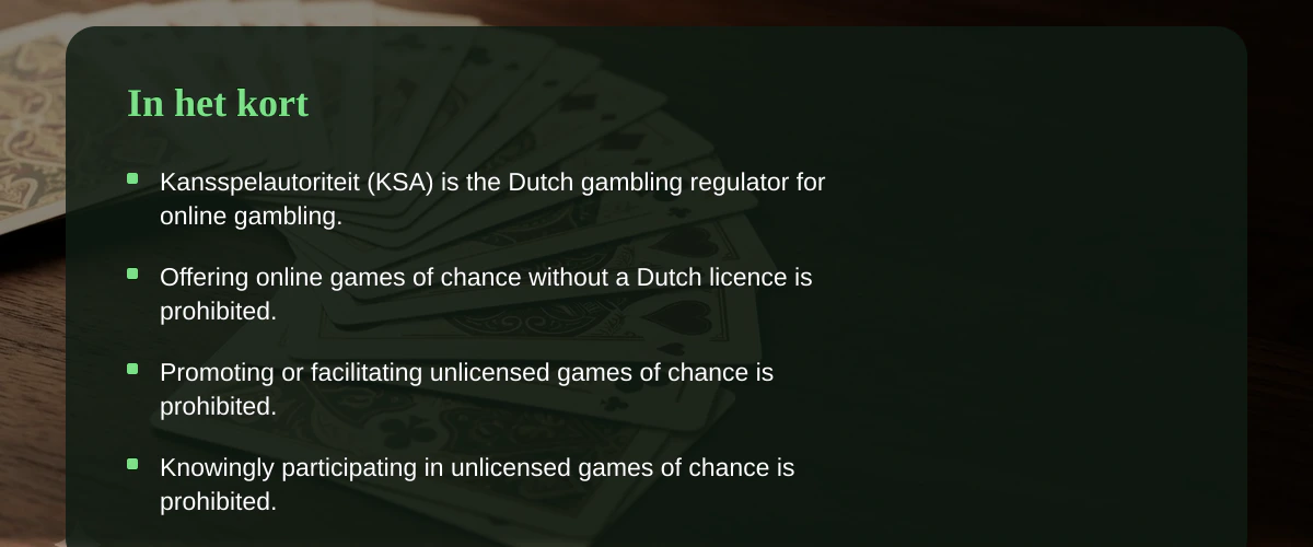 De feitelijke kaders van winkansen en veiligheid in het Nederlandse online casino — In het kort