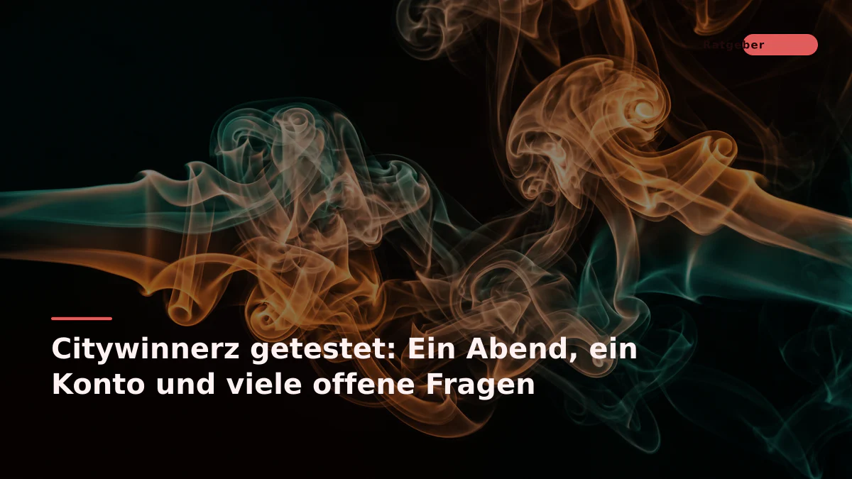 Citywinnerz getestet: Ein Abend, ein Konto und viele offene Fragen