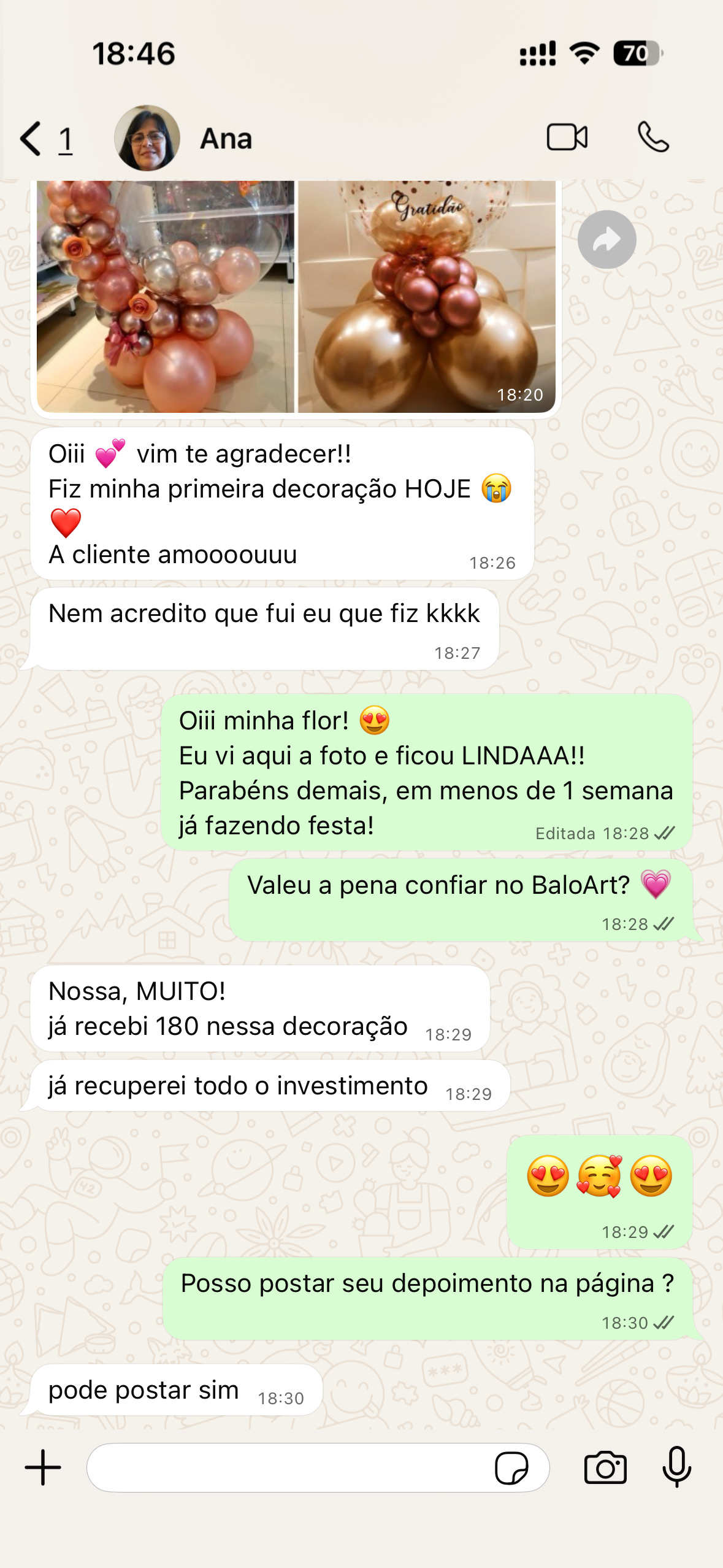 Depoimento de aluna 2