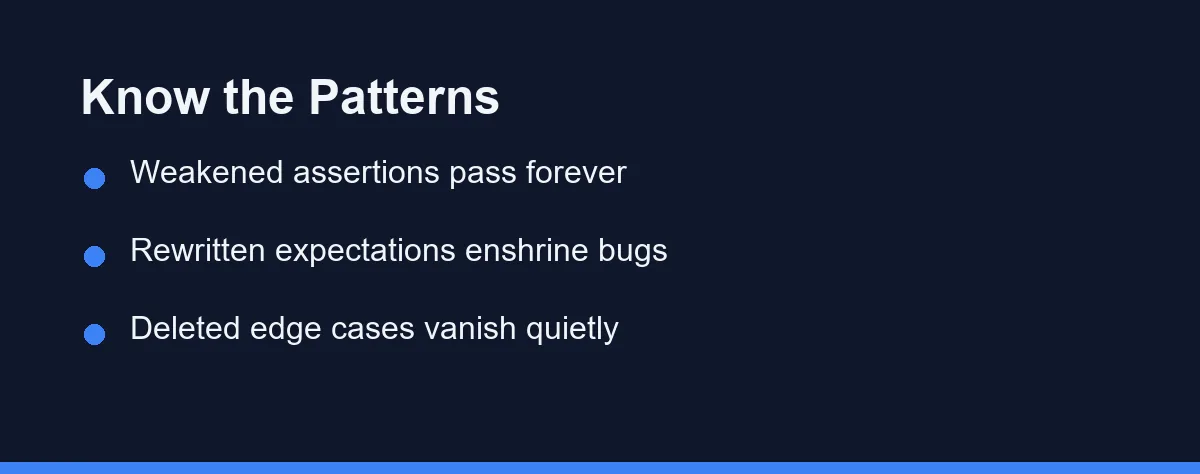 Know the Patterns