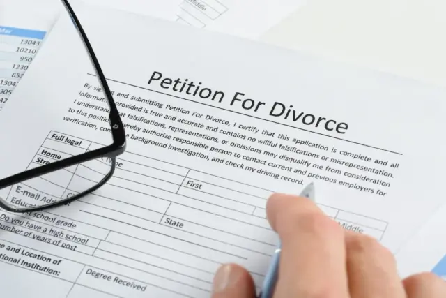 divorce papers