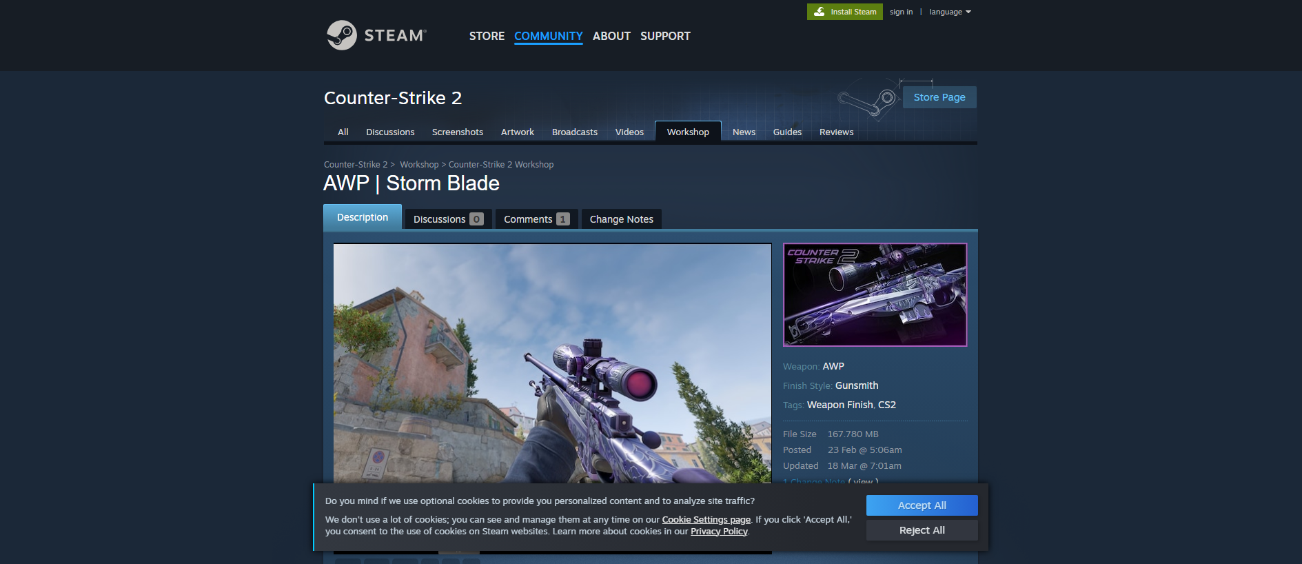 Forensic screenshot of store.workshopcommunitycloud.com showing the phishing page layout