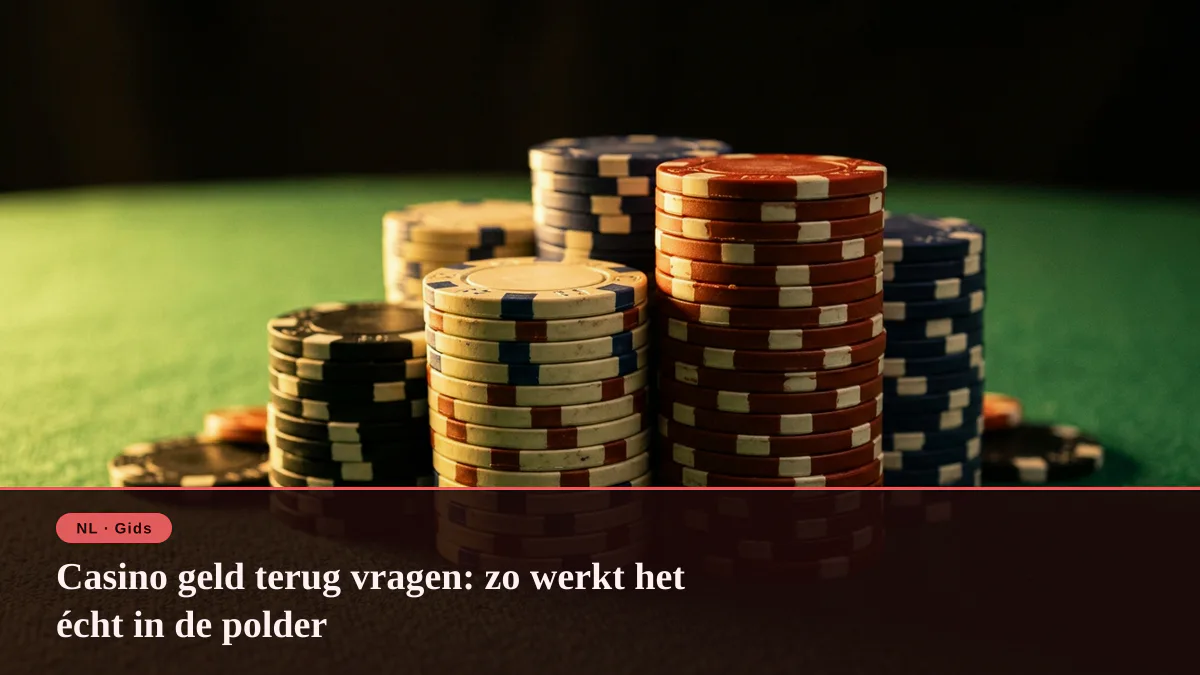 Casino geld terug vragen: zo werkt het écht in de polder