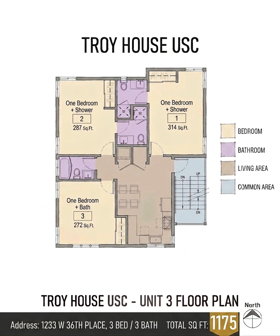Unit 1233 floor plan