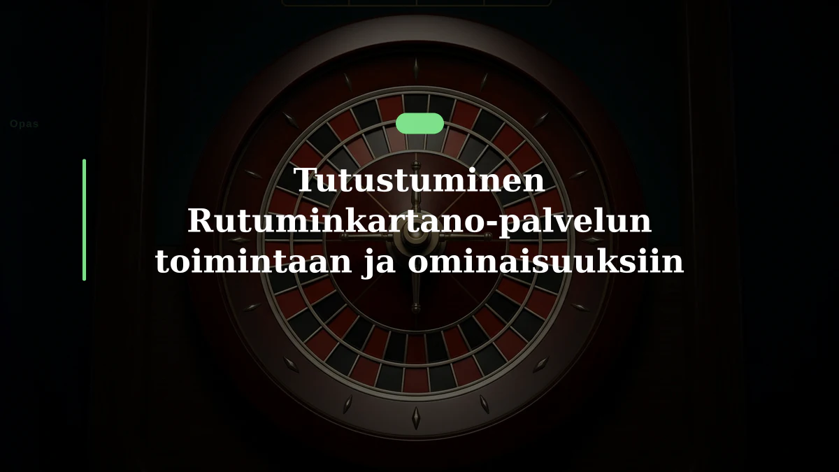 Tutustuminen Rutuminkartano-palvelun toimintaan ja ominaisuuksiin