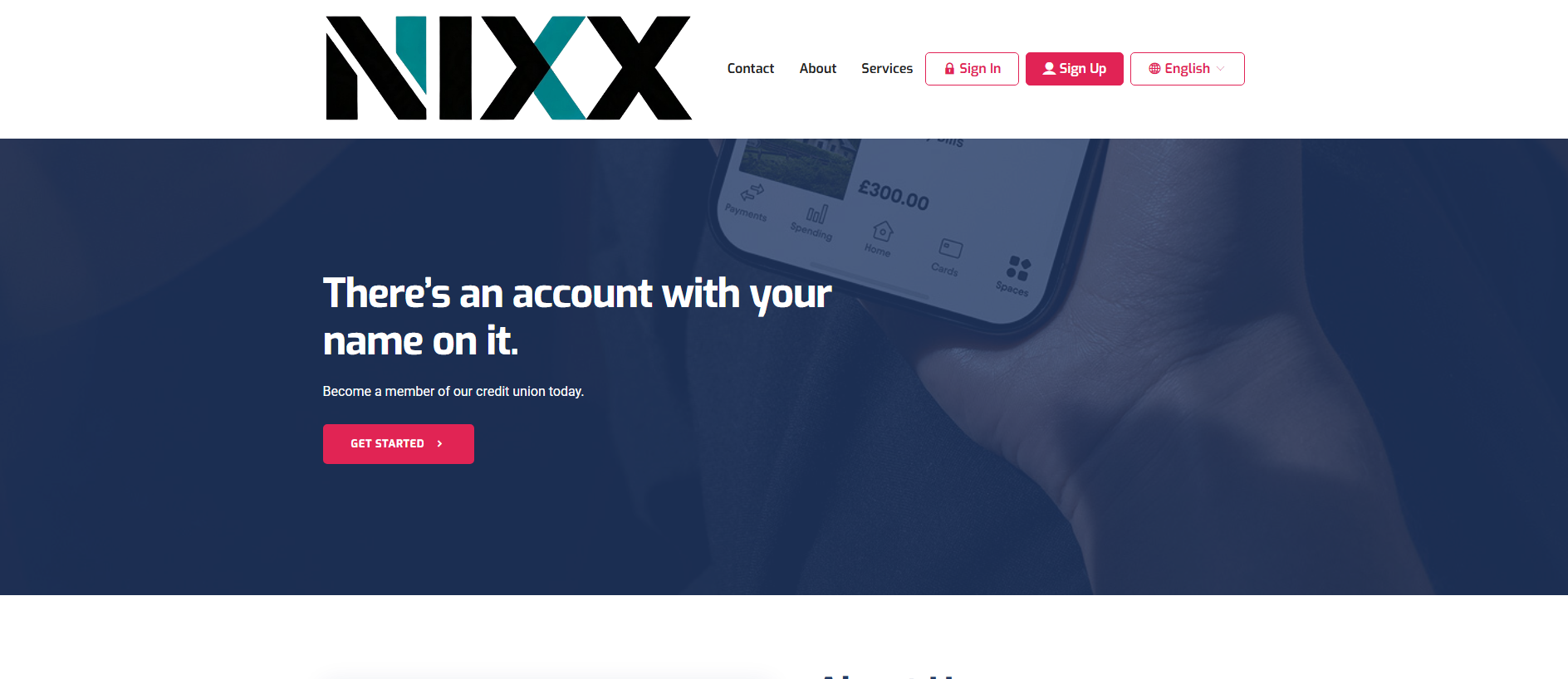 Stored capture of nixxcreditunion.co.uk
