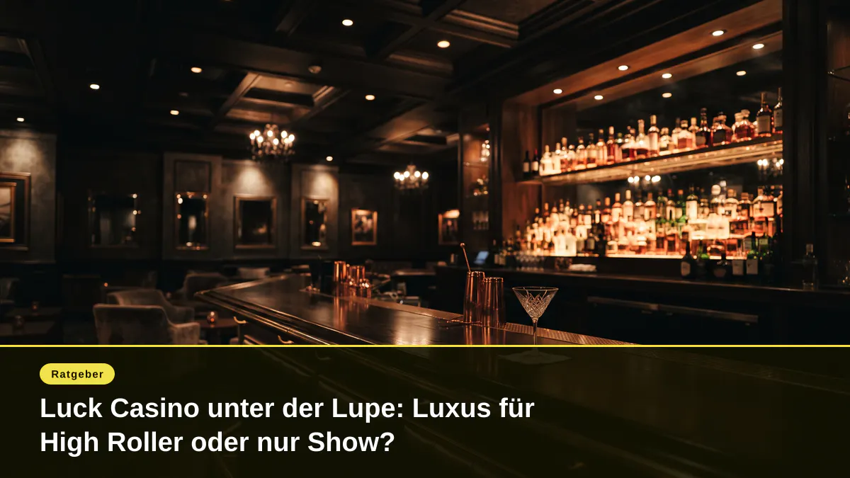 Luck Casino unter der Lupe: Luxus für High Roller oder nur Show?