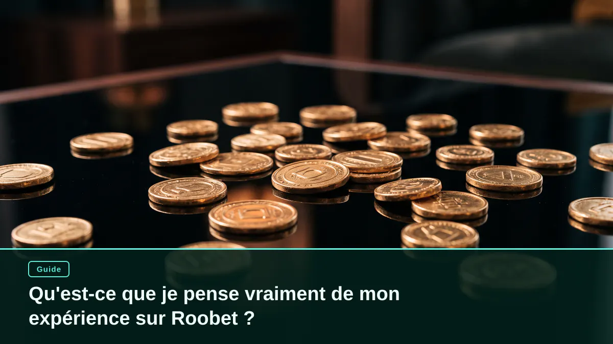 Qu'est-ce que je pense vraiment de mon expérience sur Roobet ?