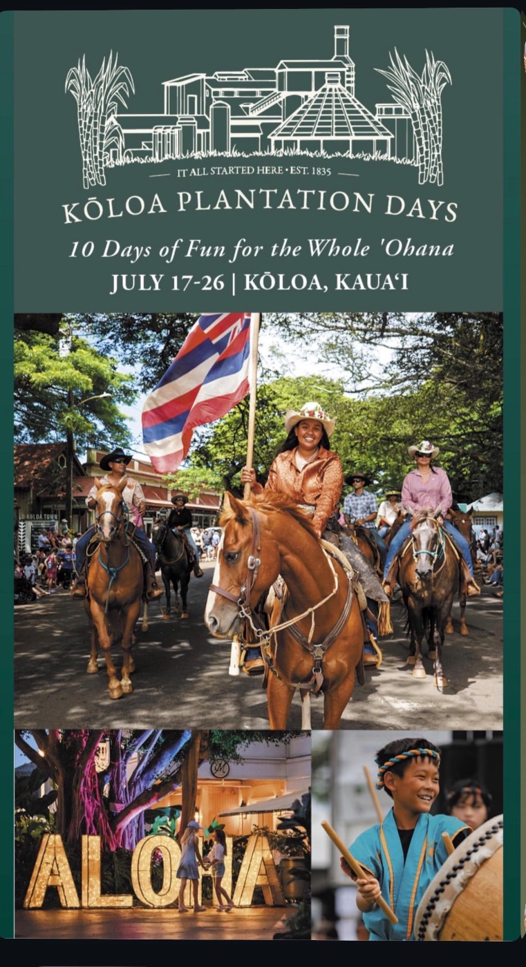 Koloa Plantation Days 2026: 7/18-7/26, Parade & What to Know