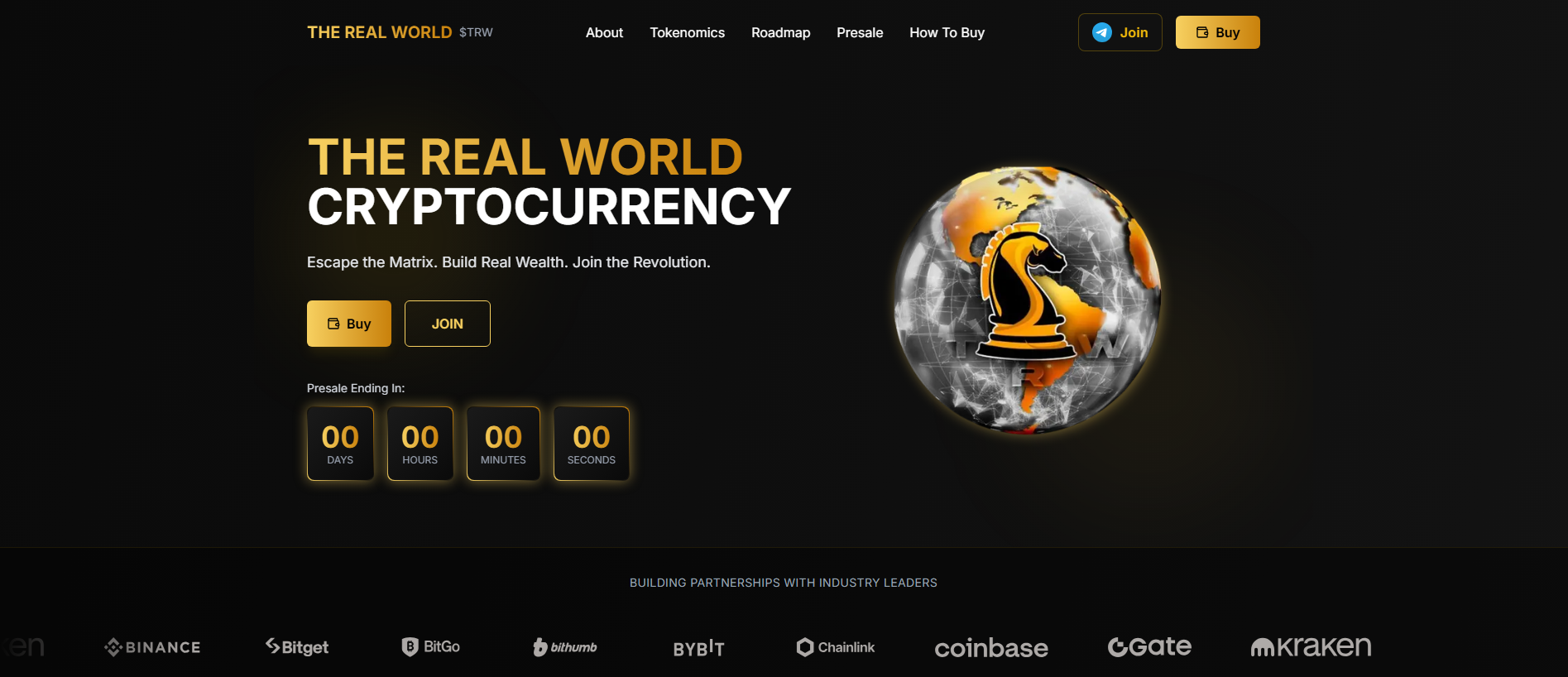 Forensic screenshot of jointrwcoin.com showing the phishing page layout