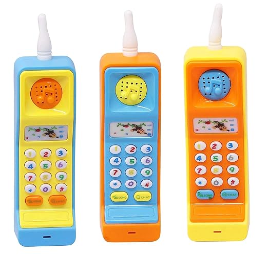 Light and Sound Toys for Kids, Musical Mobile Toy for Kids, Educational Cellphone Toy, Lighting Mobile Toys for Babies, Cellphone Telephone Learning Toy-Pack of 1 (Multi Color) photo 5
