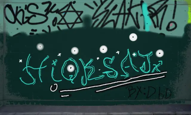Graffiti artwork by DbDKITM