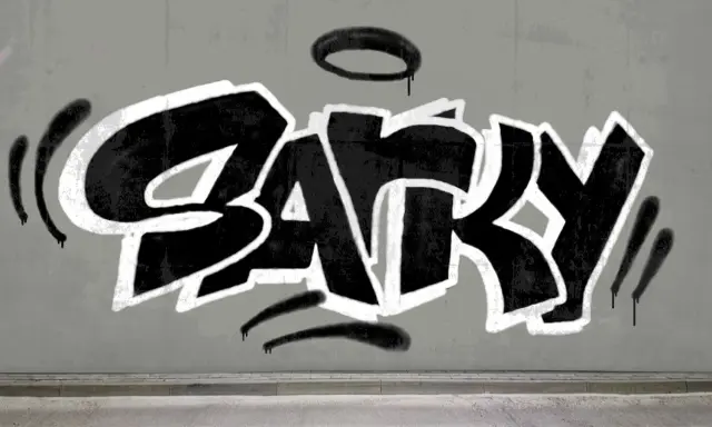Graffiti artwork by Sark