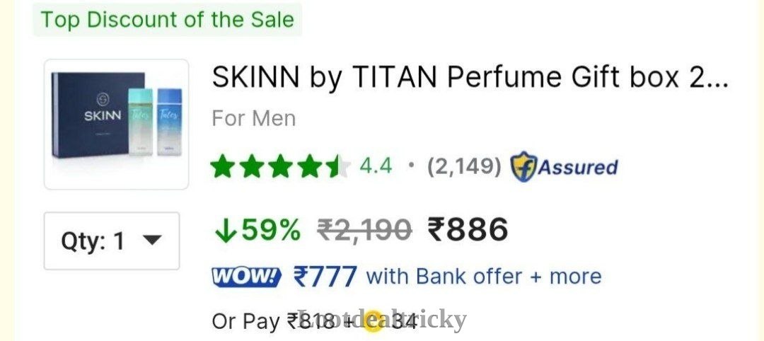 Grab Skinn By – Best Deal Online @ ₹886 (60%)