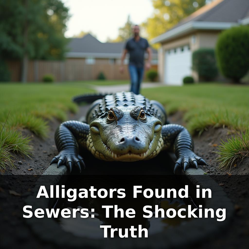 Alligators Found in Sewers: The Shocking Truth