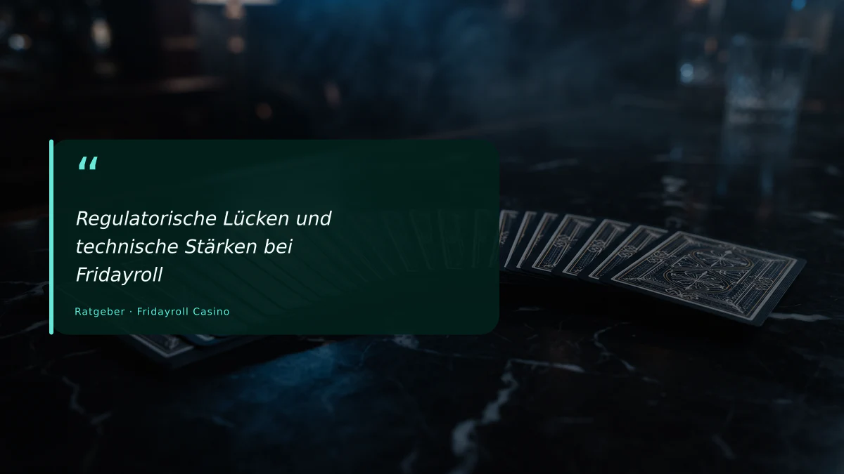 Regulatorische Lücken und technische Stärken bei Fridayroll