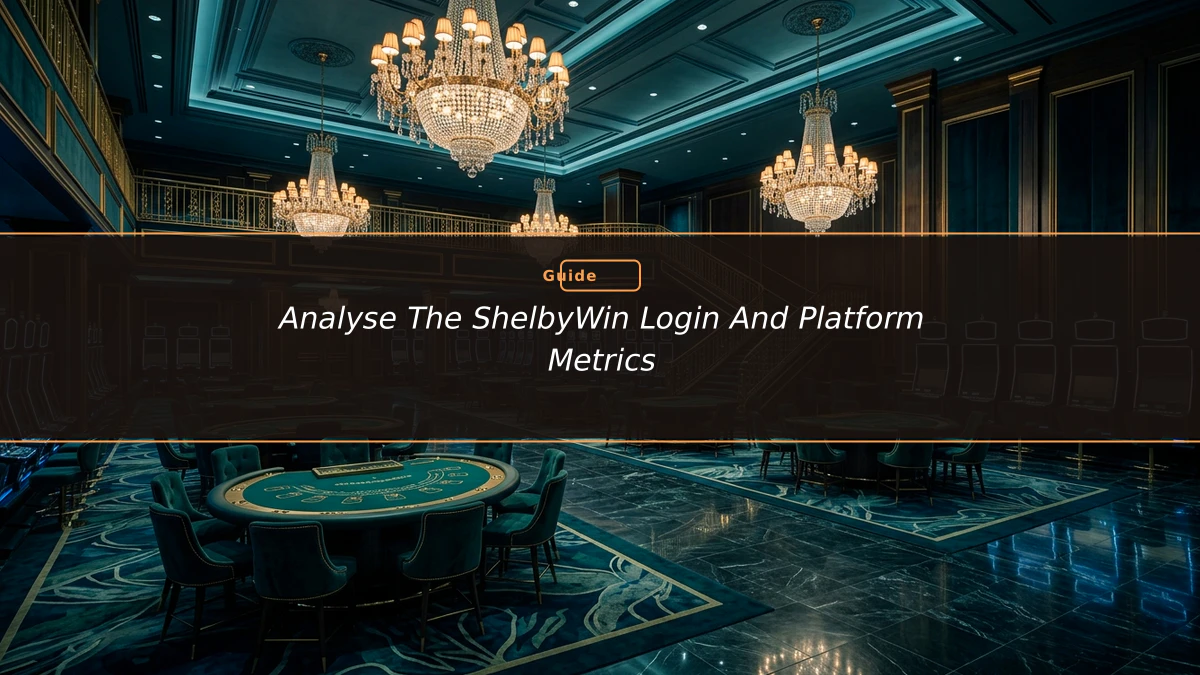 Analyse The ShelbyWin Login And Platform Metrics