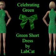 Green-Short-Dress