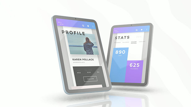 Tablet App Promo - Website Presentation Tablet App Promo - Website Presentation