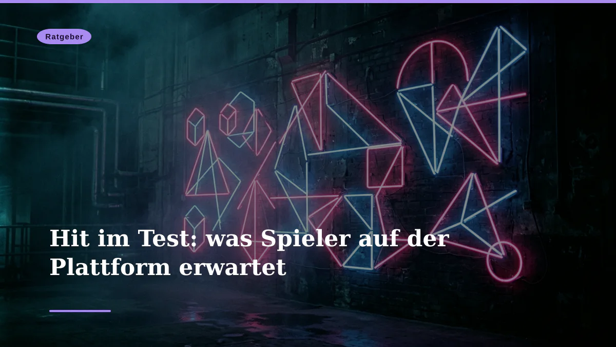 Hit im Test: was Spieler auf der Plattform erwartet