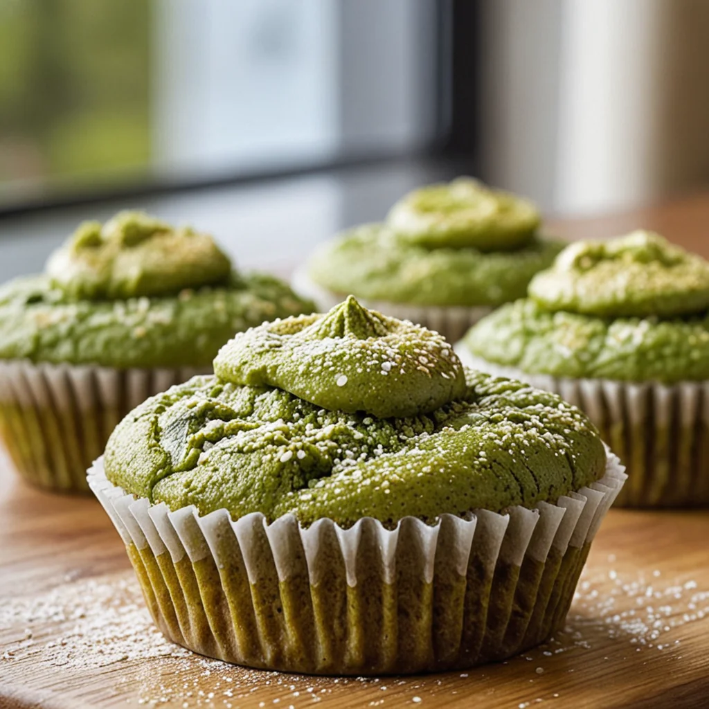 Delightful Fluffy Matcha Muffins Recipe You'll Enjoy
