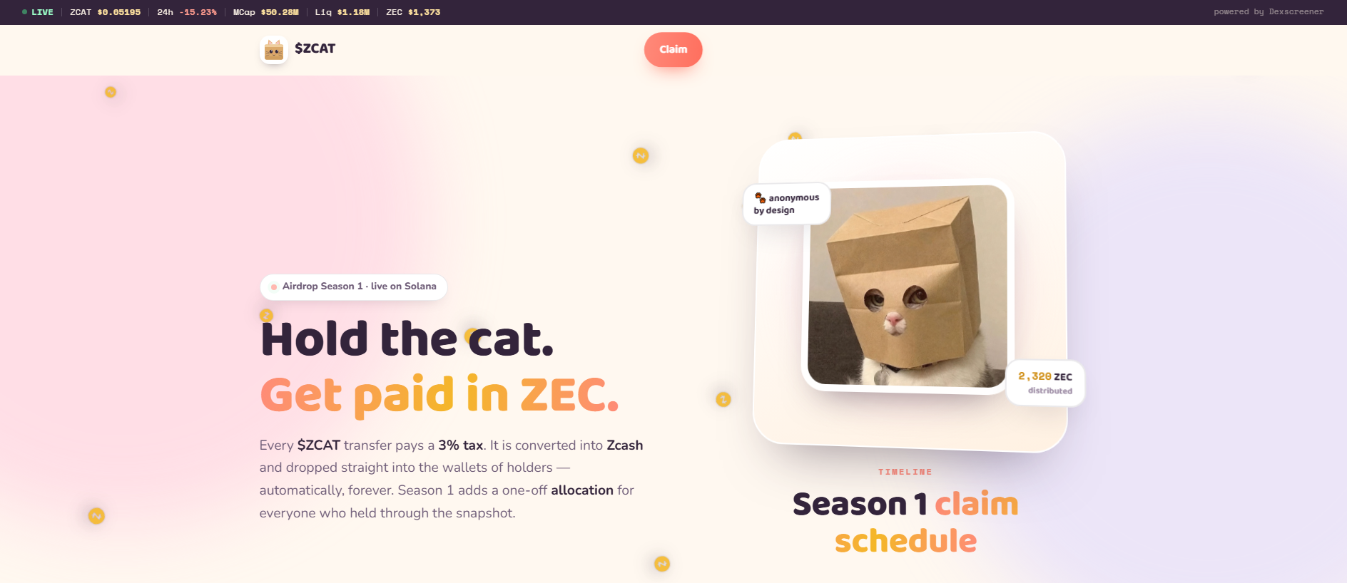 Stored capture of zcat-enroll.com