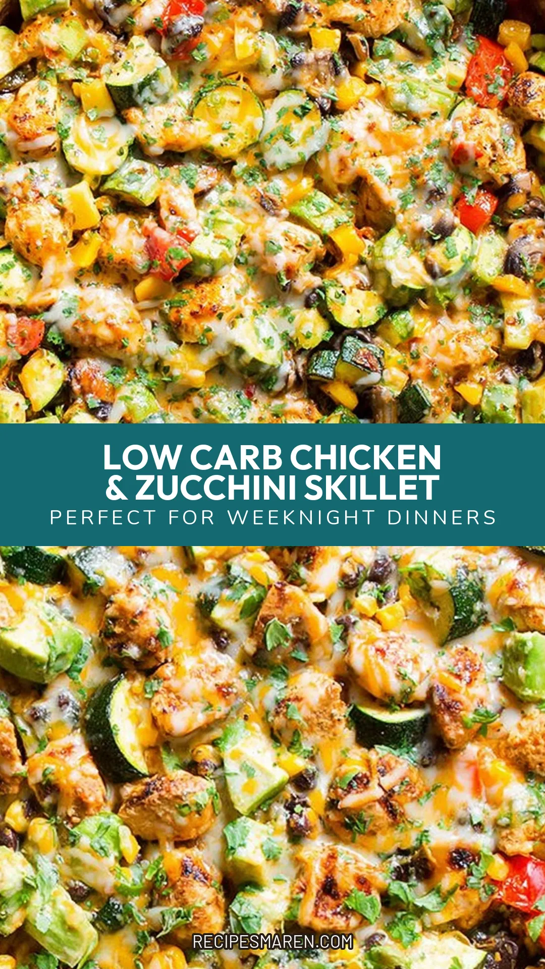 Discover six savory variations to elevate your low carb chicken and zucchini skillet recipe. This easy homemade dish is packed with flavor and nutrition, making it a fantastic choice for healthy weeknight dinners. You can customize it with your favorite spices or add a splash of freshness with herbs. Ideal for families looking to enjoy a delicious meal without the carbs. Click for the full recipe.