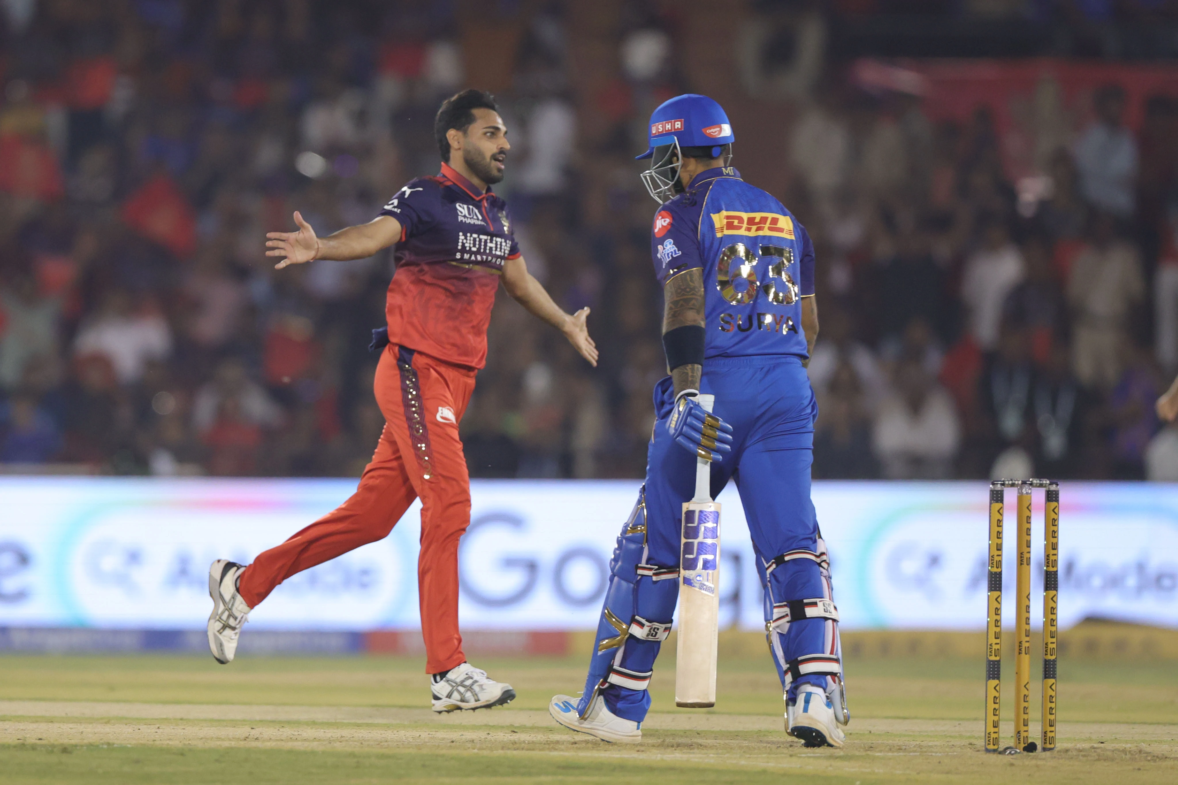 RCB vs MI: kal ka IPL match kaun jita?, Who won yesterday match?