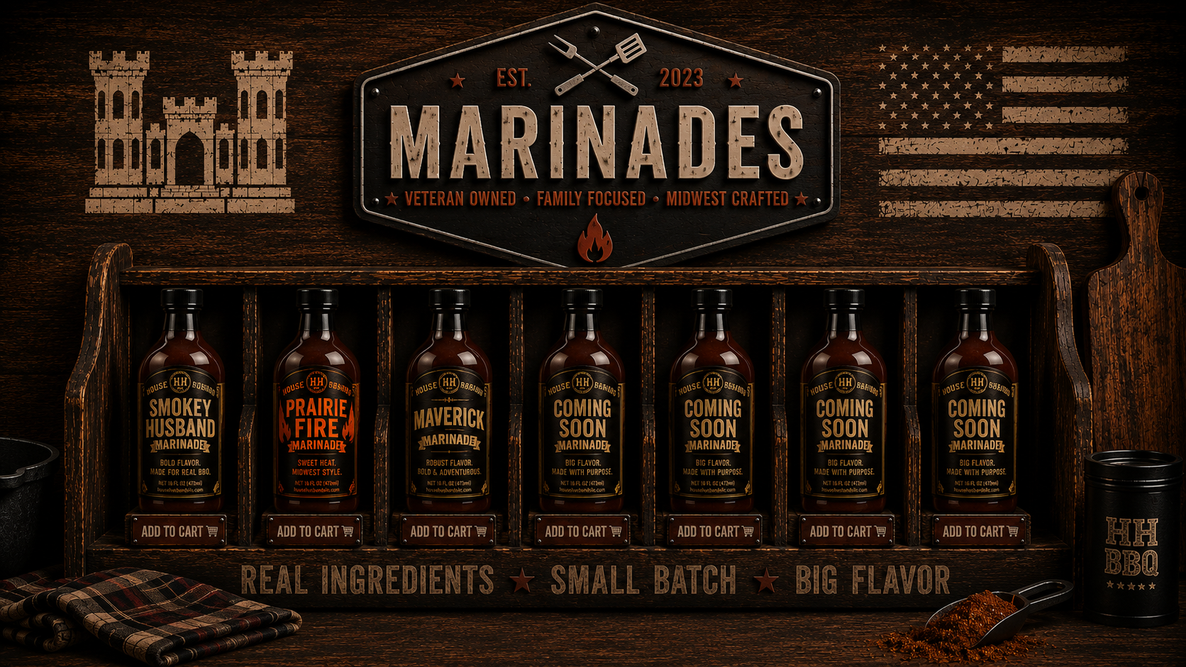 House Husbands BBQ Marinade Rack