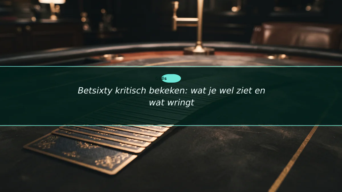 Betsixty kritisch bekeken: wat je wel ziet en wat wringt