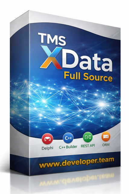 TMS XData v5.25.0.0 Full Source Delphi 10-13