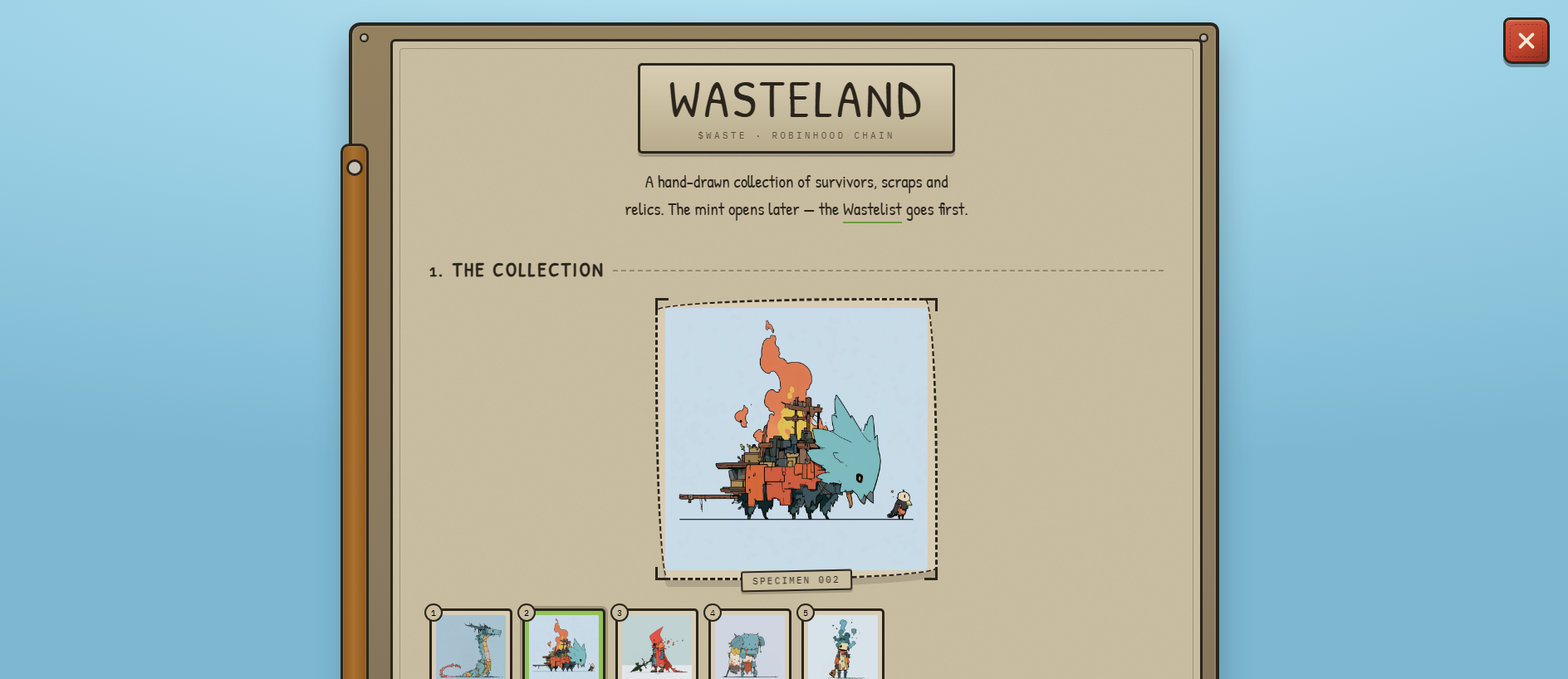 Stored capture of waste-land.xyz