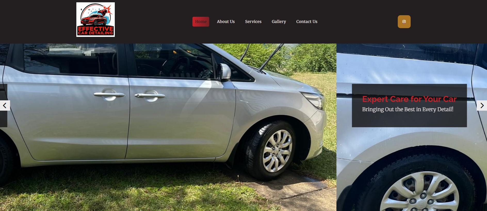Screenshot of effectivecardetailing.com