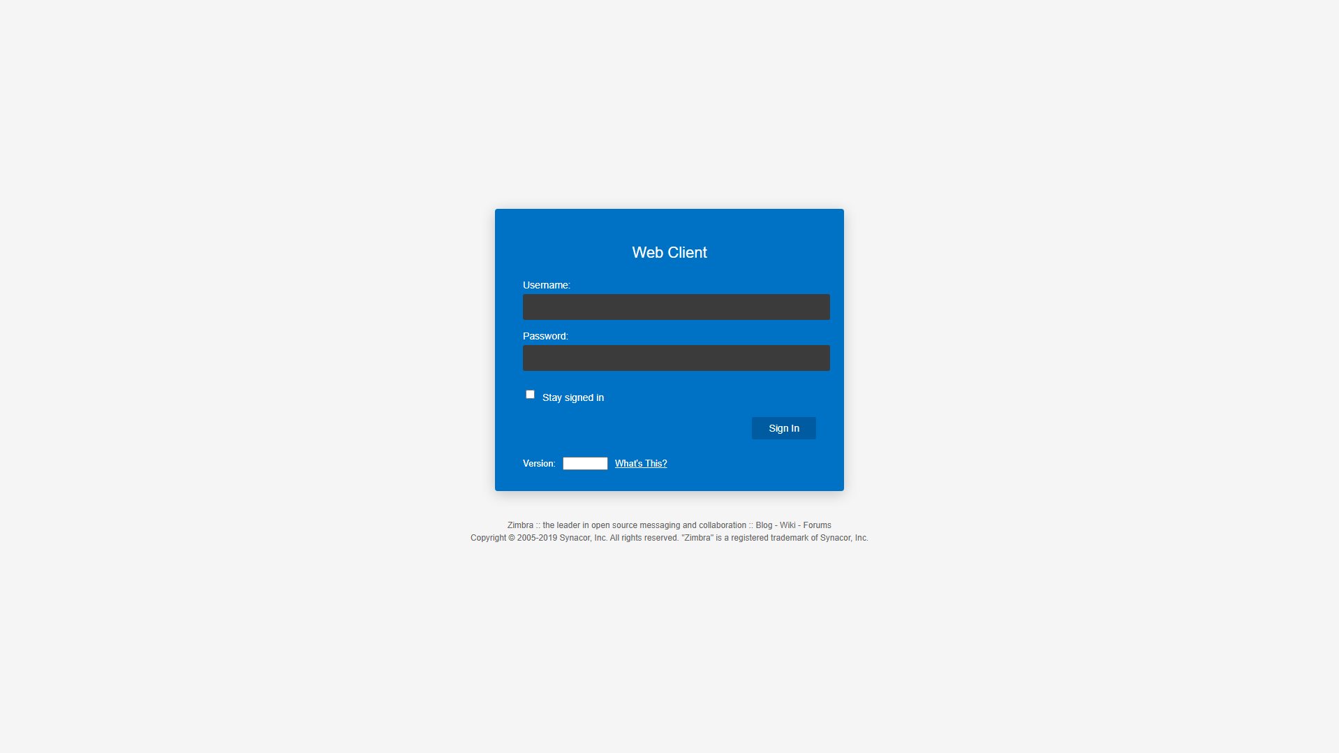 Capture enregistrée de zimbrawebmailclientsignin.netlify.app