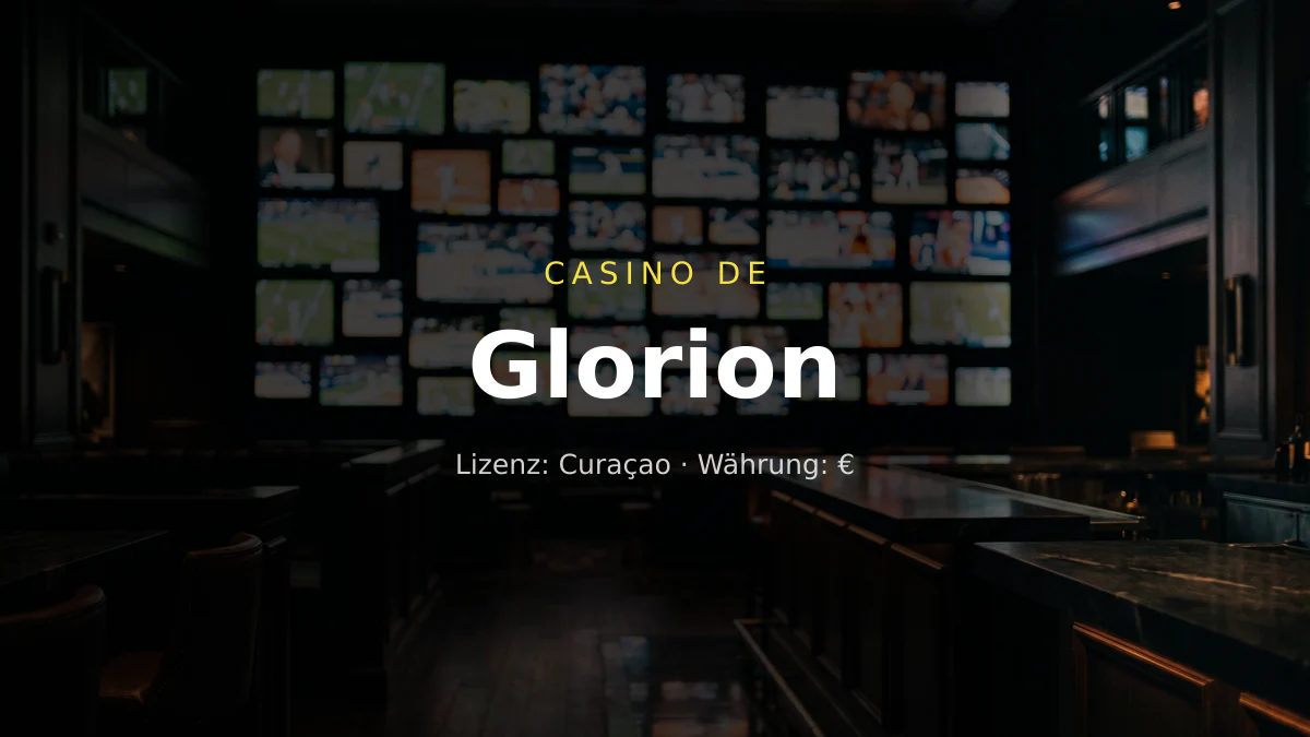 Glorion Casino &mdash; Willkommensbonus 100% bis &euro;750 + 200 FS, Zahlungen: Visa, Mastercard, Skrill, Neteller, Sofort