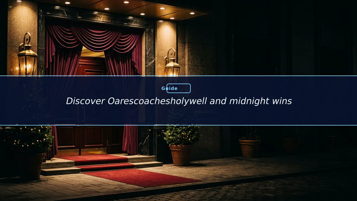 Discover Oarescoachesholywell and midnight wins