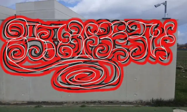 Graffiti artwork by Ksksksskk