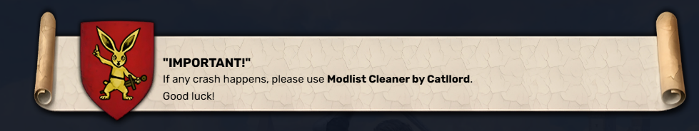 CRASH WARNING KCD2 NEXUS