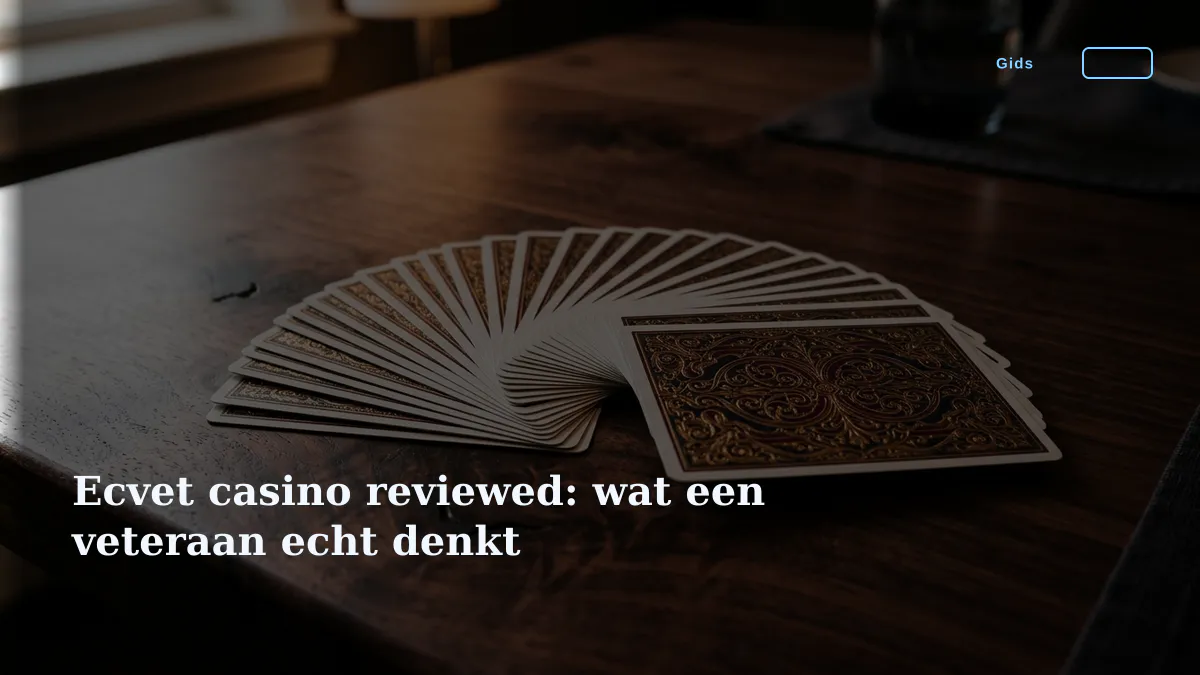 Ecvet casino reviewed: wat een veteraan echt denkt