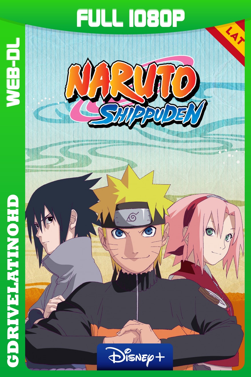 Naruto Shippuden (2007-2008) Temporada 1 y 2 [112/500] WEB-DL 1080p Latino-Japonés