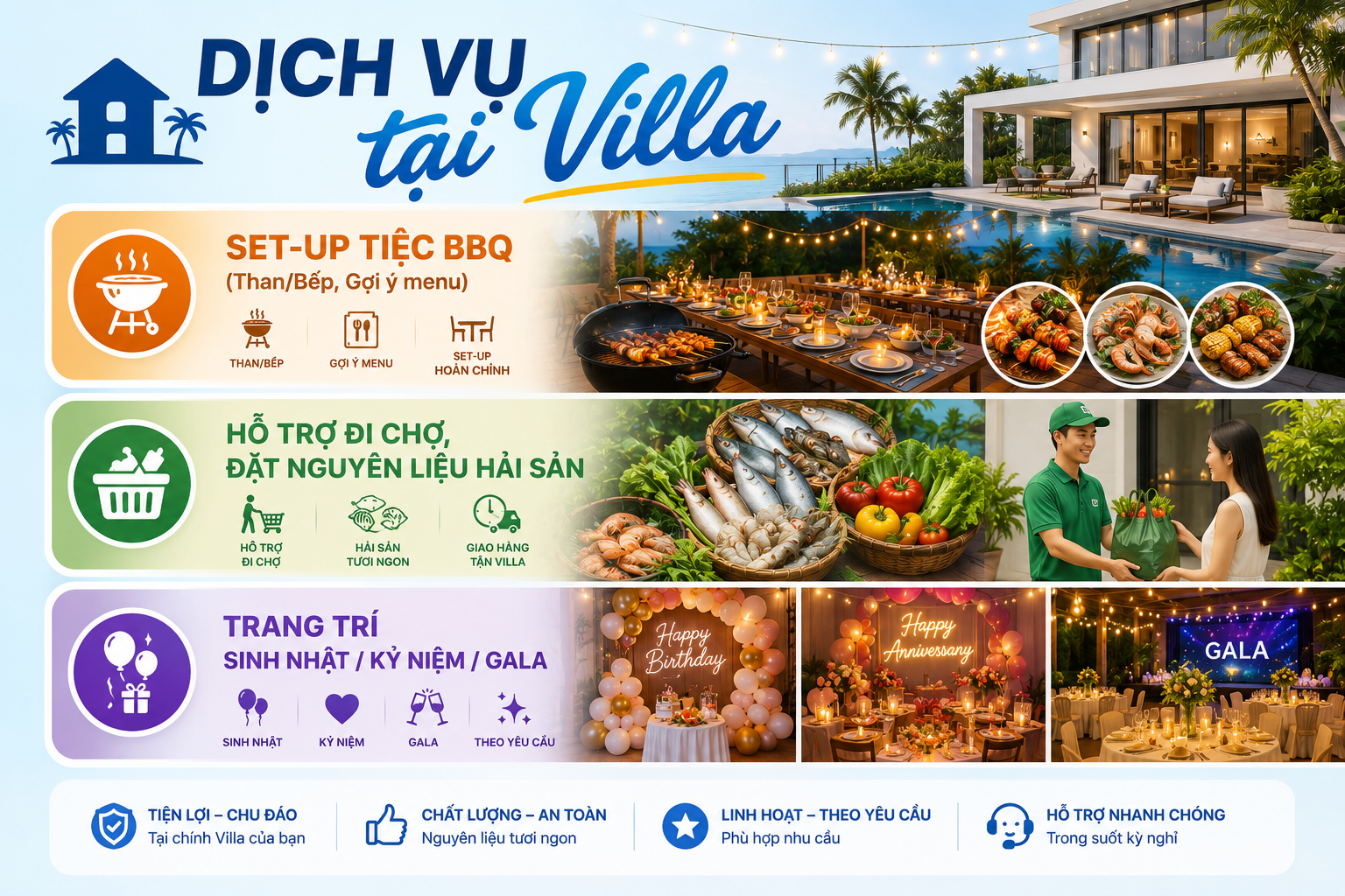 Dịch vụ Villa