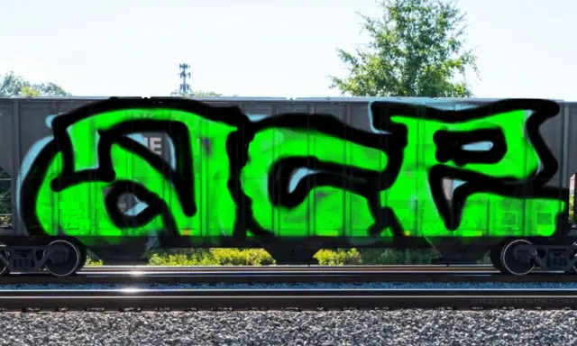 Graffiti artwork by ACE