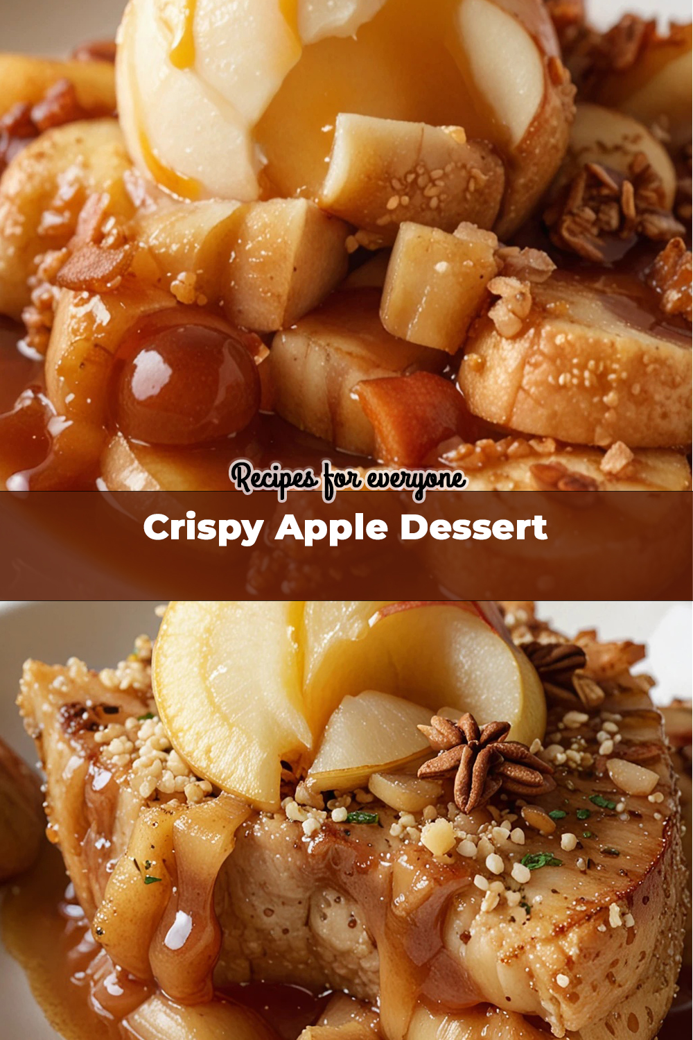 Crispy Apple Dessert