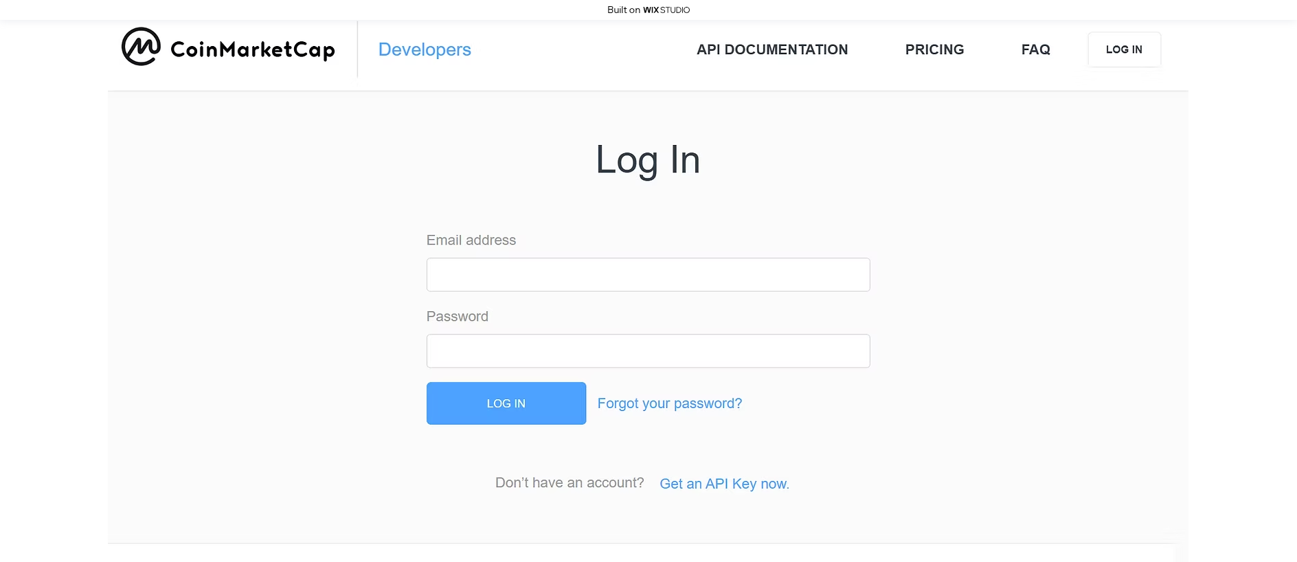 Stored capture of coinmarket-io-en.wixstudio.com