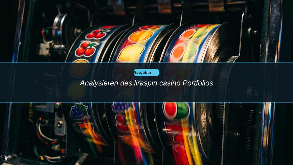 Analysieren des liraspin casino Portfolios